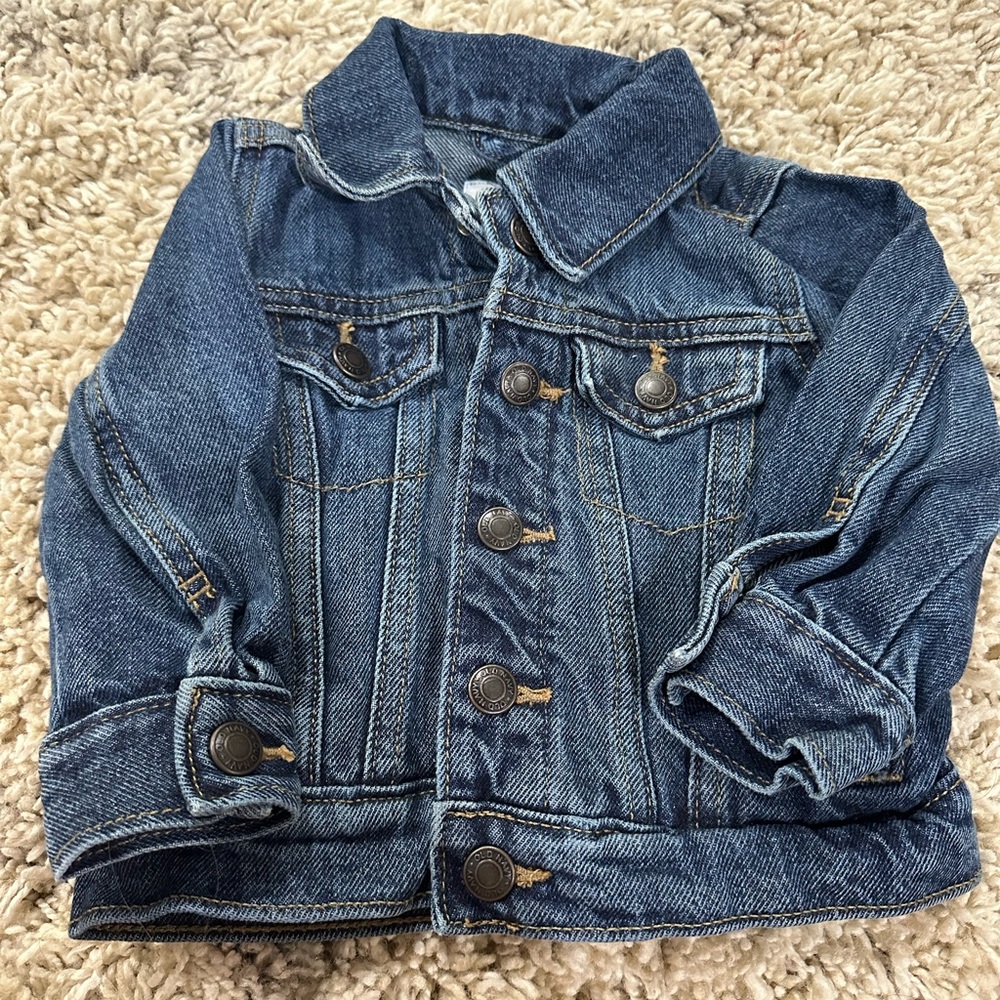 Old navy denim jacket 12-18 months
